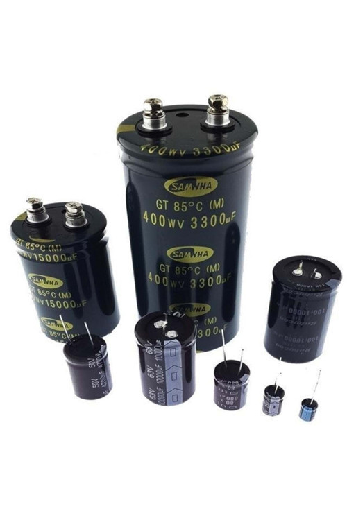 3300Mf 100V Kutuplu Kondansatör