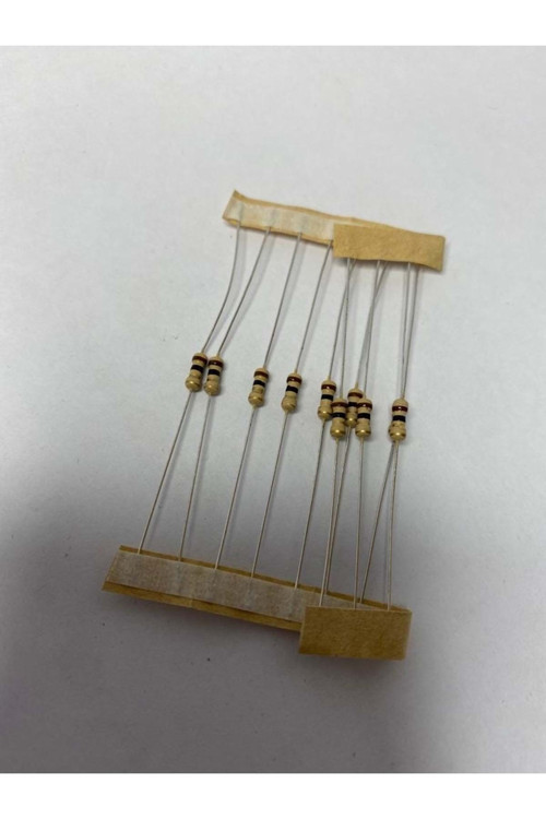 1 Ohm 1/4 Watt Direnç - 10 Lu Paket Halinde