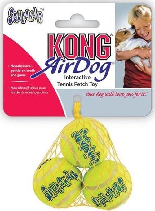 Köpek Air Sq Sesli Tenis Topu XS 3 Adet 4cm