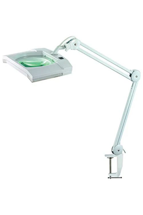 Steweld 8069 Işıklı Masa Büyüteçi 3 Diopter Beyaz