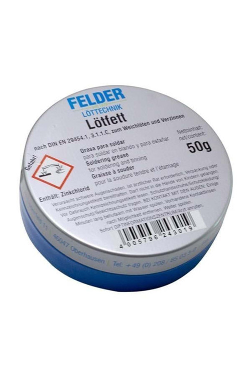 Lötfett Lehim Pastası Lötfett 50 Gr