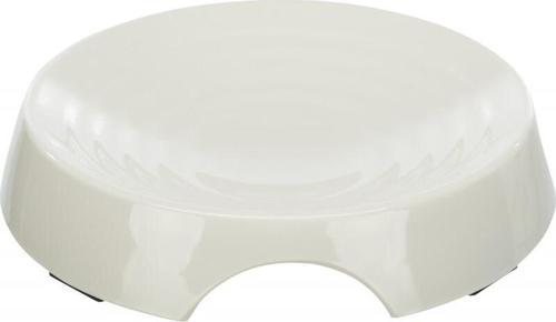 Kedi Mama ve Su Kabı Melamin 0.25Lt 17cm Beyaz