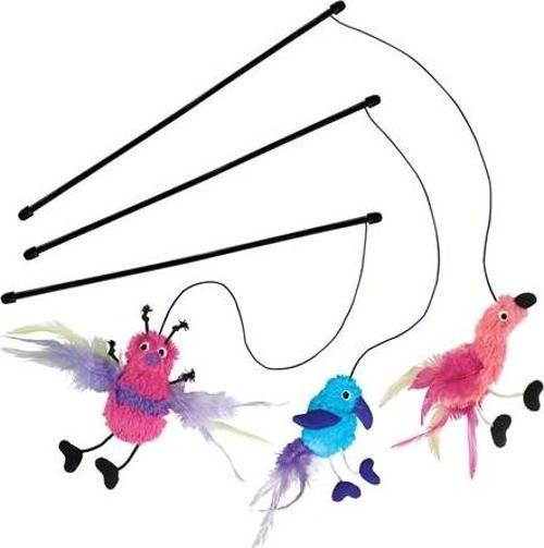Peluş Oyuncaklı Kedi Oltası 47cm