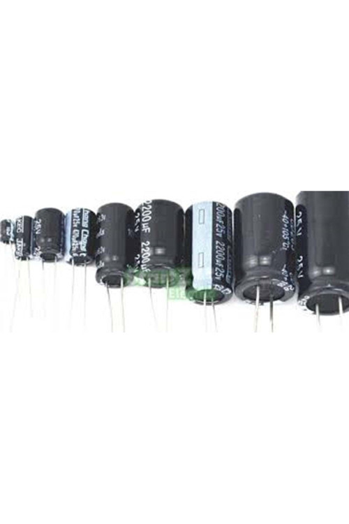 2200Mf 35V Kutuplu Kondansatör- 4 Lü Paket Halinde