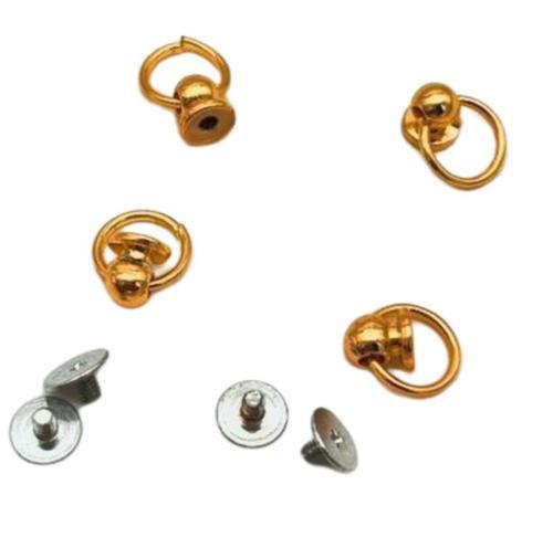 Light Gold Vidalı Askı Küçük Boy 4 Adet