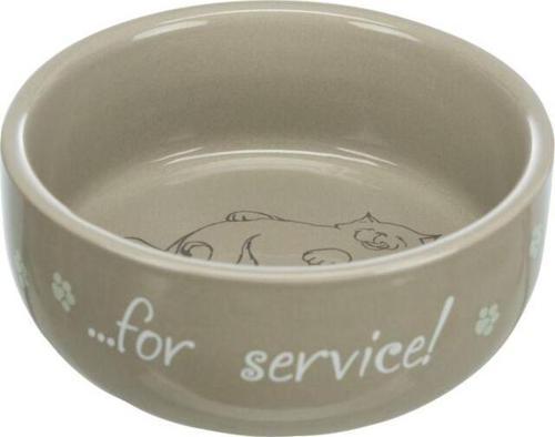 Kedi Seramik Mama Su Kabı 0,3Lt 11cm