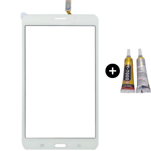 Samsung Galaxy Tab 4 SM-T230 Uyumlu A Kalite Dokunmatik Beyaz + B7000