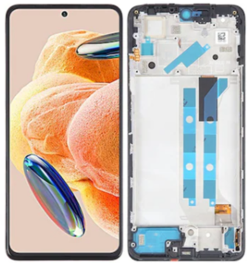 Xiaomi Redmi Note 12 Pro 4G Uyumlu Çıtalı Servis Lcd Ekran Dokunmatik  