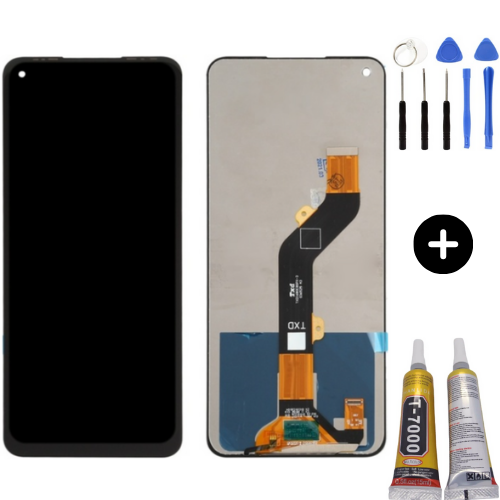 Tecno Camon 16 Uyumlu Lcd Ekran Dokunmatik + Montaj Seti