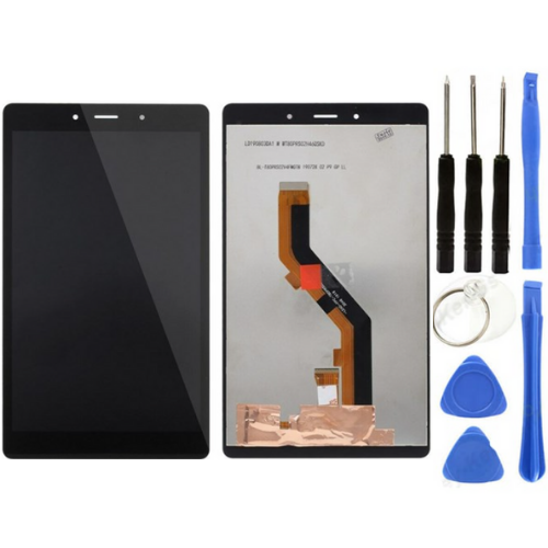 Samsung Galaxy Tab A8 SM-T295 Uyumlu Servis Dokunmatik Set Siyah + Tamir Seti
