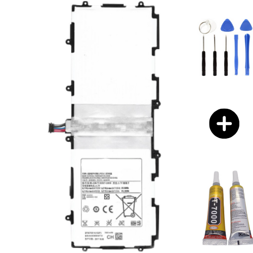 Samsung Galaxy Tab 2 SM-P5210 Uyumlu A Kalite Batarya Pil + Montaj Seti