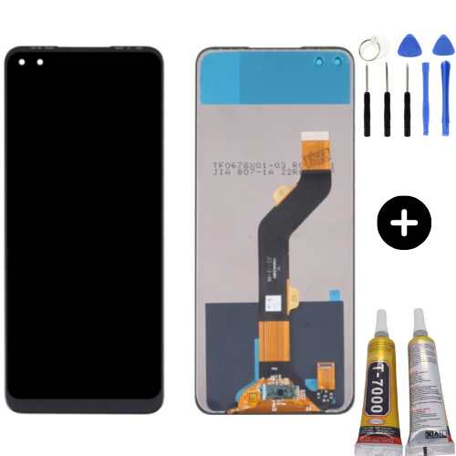 Tecno Camon 16 Pro Uyumlu A Kalite Lcd Ekran Dokunmatik + Montaj Seti