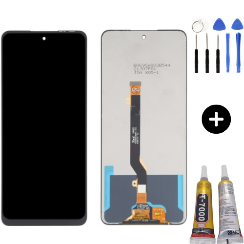 Tecno Camon 18P Uyumlu A Kalite Lcd Ekran Dokunmatik + Montaj Seti