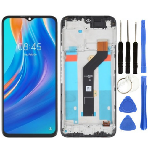 Tecno Spark 7 Uyumlu Çıtalı Servis Lcd Ekran Dokunmatik + Tamir Seti