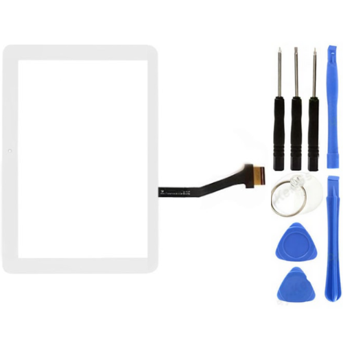 Samsung Galaxy Tab SM-P7510 Uyumlu Dokunmatik Beyaz + Tamir Seti