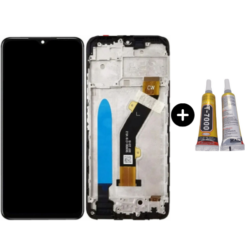 İnfinix Hot 30i Uyumlu Çıtalı Lcd Ekran Dokunmatik + B7000