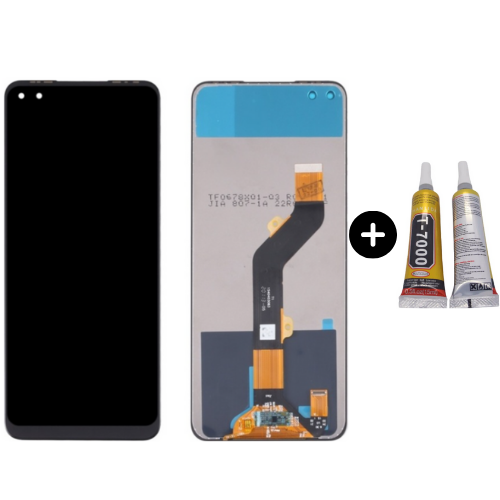 Tecno Camon 16 Pro Uyumlu Servis Lcd Ekran Dokunmatik + B7000