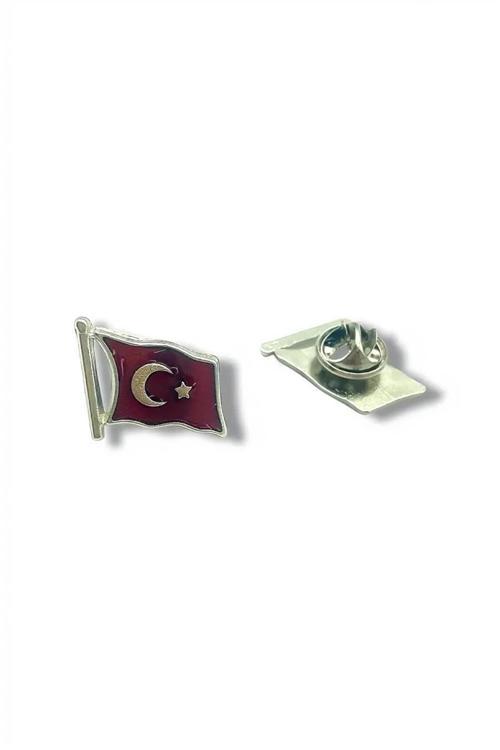 Krom Bayrak Rozet Dalgalı (30'lu)