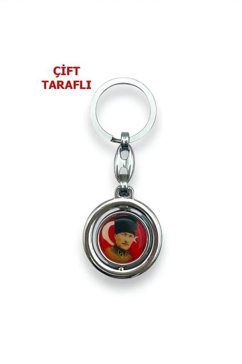 Damla Kalpaklı Ataturk Anahtarlık