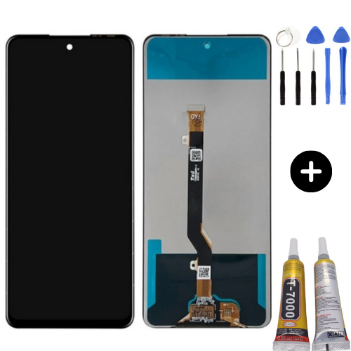 Tecno Pova 3 Uyumlu A Kalite Lcd Ekran Dokunmatik + Montaj Seti