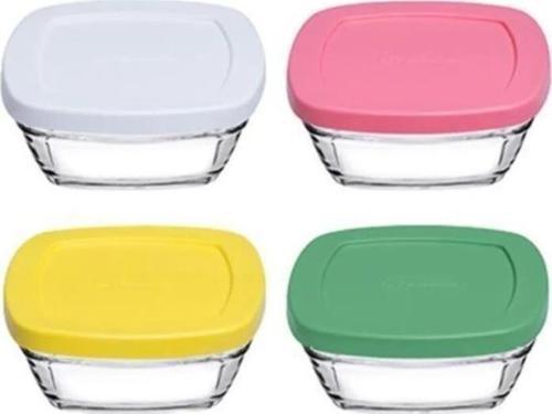 Pudding 4'lü Saklama Kabı 96840