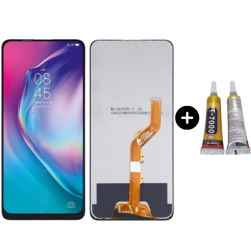 Tecno Camon 15 Premier Uyumlu Servis Lcd Ekran Dokunmatik + B7000
