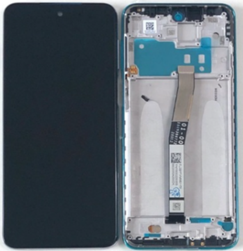 Redmi Note 9S Uyumlu A Kalite Çıtalı Lcd Ekran Dokunmatik Yeşil