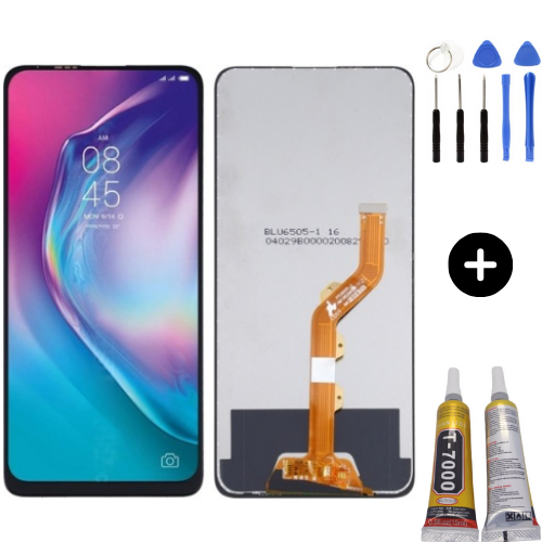 Tecno Camon 15 Pro Uyumlu Lcd Ekran Dokunmatik + Montaj Seti