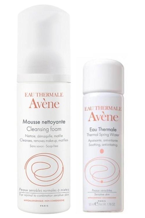 Cilt Temizleyici Köpük Mousse Nettoyante 150 Ml - Termal Su 50 Ml