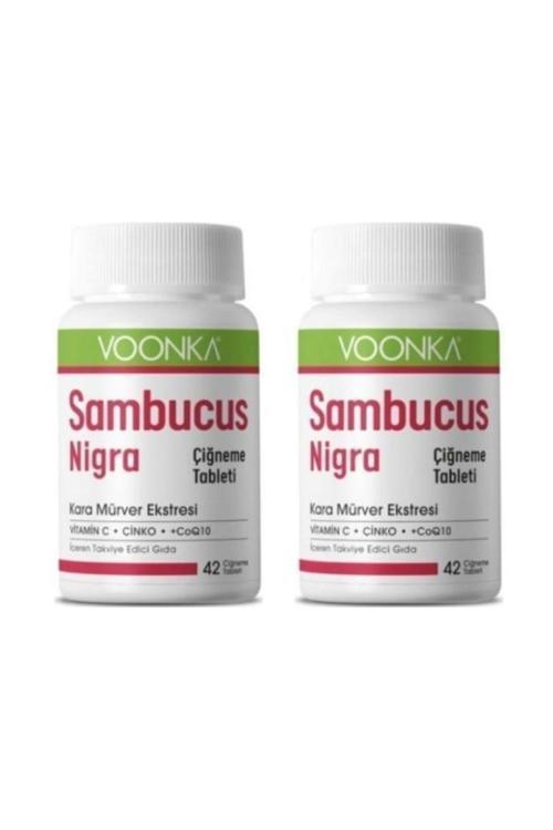 Sambucus Nigra 42 Çiğneme Tablet 2'Li Paket