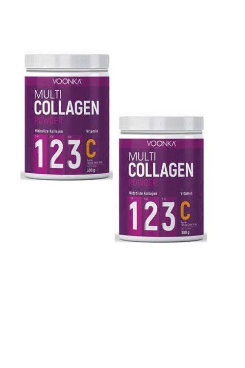 Toz Formunda Multi Kolajen Powder (Tip 1,2,3) X2 Adet