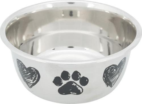Köpek Mama ve Su Kabı Paslanmaz Çelik 1Lt 13cm