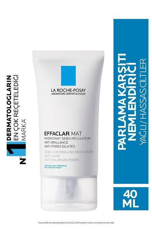 Anti-Shine Effaclar Matte Care Cream For Oily Skin Yüz Krem 40 Ml
