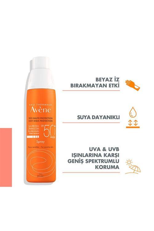 Güneş Spreyi Spf50+ 200Ml