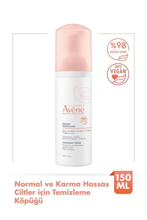 Normal Ve Karma Hassas Ciltler İçin Temizleme Köpüğü 150 Ml