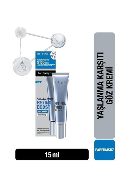 Retinol Boost Antiaging Kırışıklık Karşıtı Nemlendirici Göz Kremi 15Ml. Parfüm Içermez