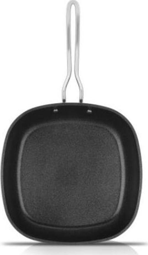 Gastronomie Master Granit 24 cm Kare Tava Siyah