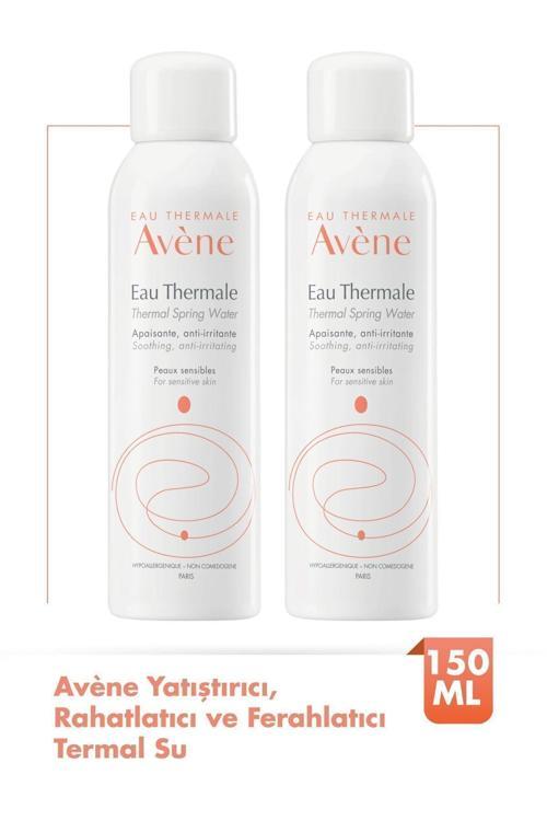 Tüm Cilt Tipleri İçin Yatıştırıcı, Rahatlatıcı Ve Ferahlatıcı Orta Boy Avène Termal Su 150 Ml X2