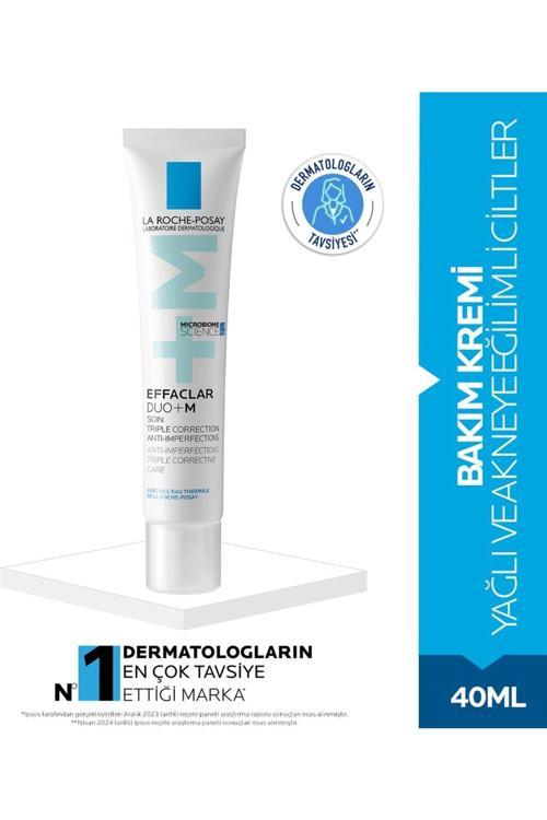 Effaclar Duo M Yağlı Ve Akneye Eğilimli Ciltler Yüz Bakım Kremi 40 Ml