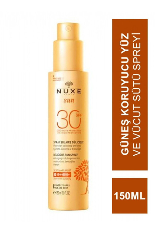 Hassas Ciltler İçin Güneş Zararlı Işınlarından Koruyucu Güneş Kremi Spf 30-150 Ml Passi.4498