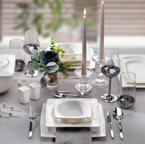 Glamor Private 60 Parça 12 Kişilik Yemek Takımı-BYZ02