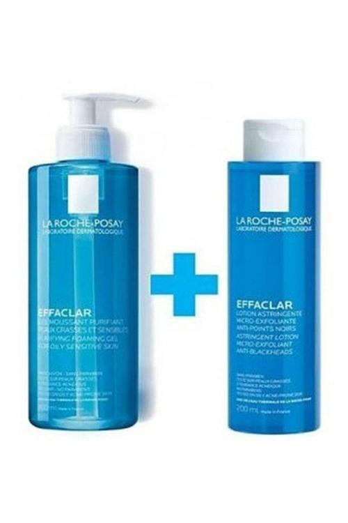 Effaclar Temizleme Jeli 400 Ml Effaclar Mikro Soyucu Tonik 200 Ml