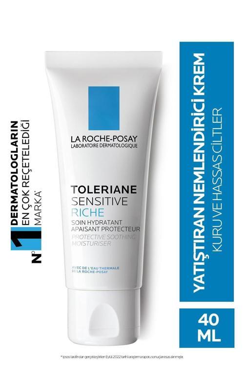 Soothing Moisturizing Toleriane Sensitive Riche Cream For Dry And Sensitive Skin 40 Ml Shiine2