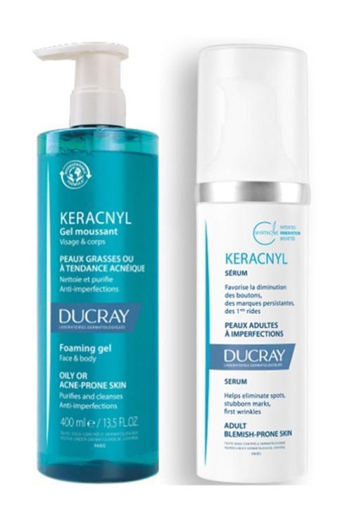 Keracnyl Yıkama Jeli 400 Ml - Keracnyl Leke Ve Kırışıklık Karşıtı Serum 30 Ml
