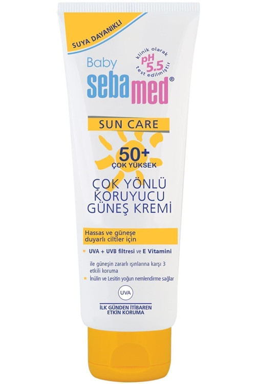 Water Resistant Spf 50+ Versatile Protective Baby Sun Cream 75 Ml Gkhair222