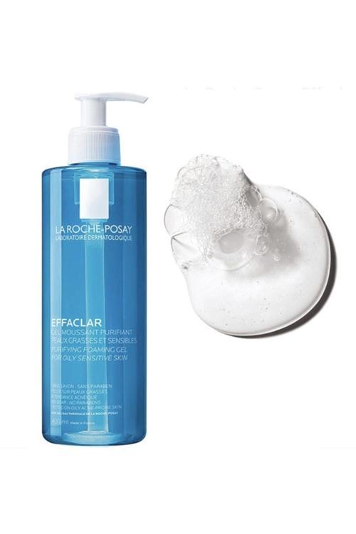 Yağlı Ve Akneli Ciltler İçin La Roche Posay Effaclar Jel 400 Ml Yüz Temizleme Jeli