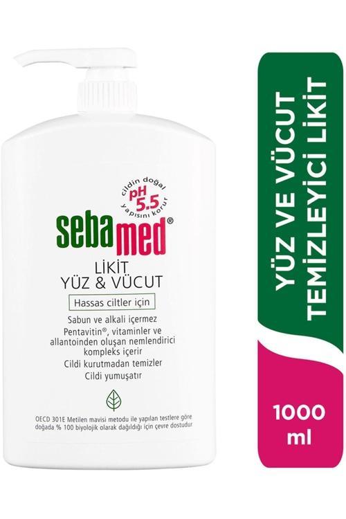 Yüz Ve Vücut Temizleyici Likit 1000 Ml