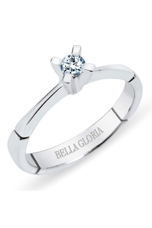 0,11Ct Tektaş Pırlanta Yüzük (Sl00T13)