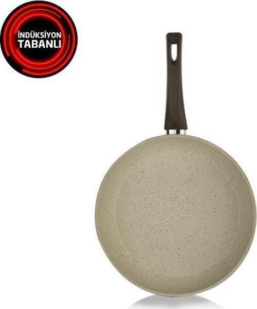 Profuse Granit 28 cm Tava İndüksiyon Tabanlı -Krem