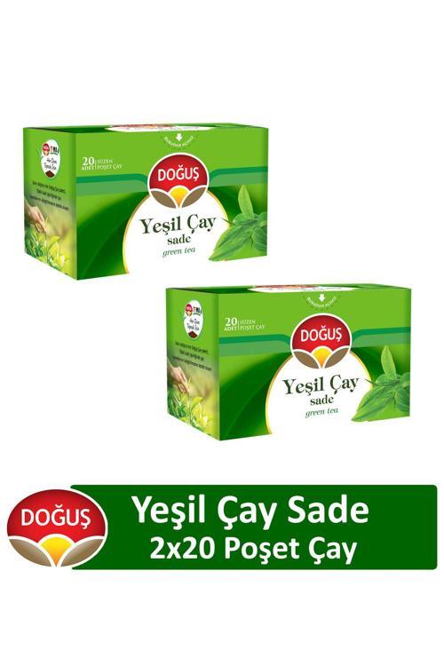 Yeşil Çay Sade 20'li X 2 Adet